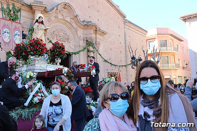 Ofrenda floral a Santa Eulalia 2021 - 271