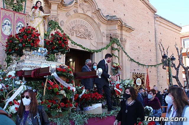 Ofrenda floral a Santa Eulalia 2021 - 273