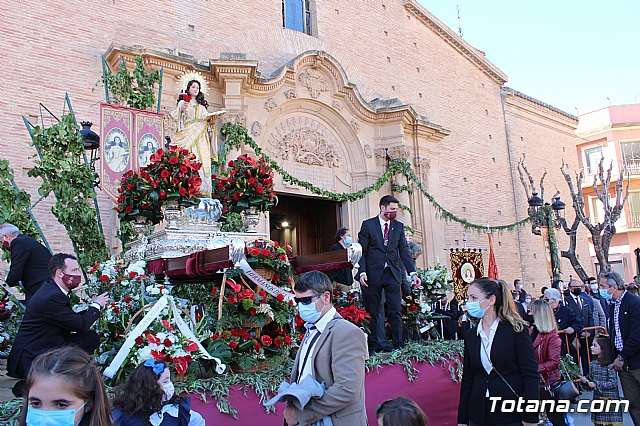 Ofrenda floral a Santa Eulalia 2021 - 274
