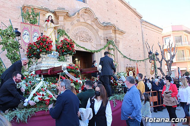 Ofrenda floral a Santa Eulalia 2021 - 276