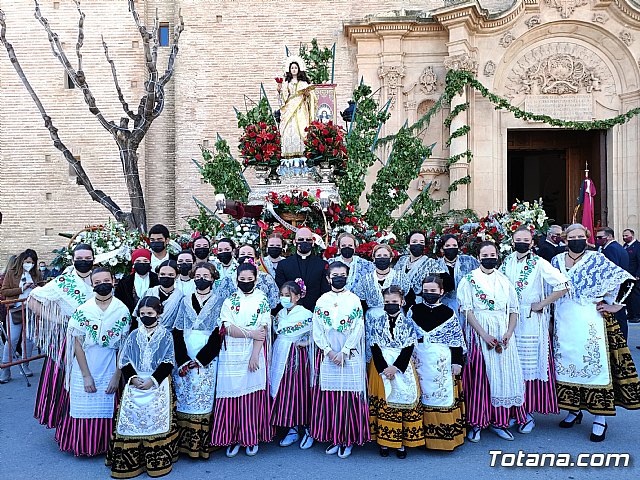 Ofrenda floral a Santa Eulalia 2021 - 391