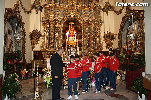 Escuela de ftbol - Ofrenda floral a Santa Eulalia 2011 - 47