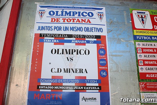 Olmpico de Totana Vs CD Minera (1-1) - 2