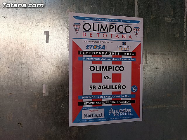 Olmpico de Totana Vs Sp. Aguileo (2-0) - 2