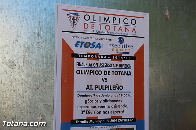 Olmpico de Totana Vs At. Pulpileo. Final Play Off ascenso a 3 Divisin (2-4) - 2