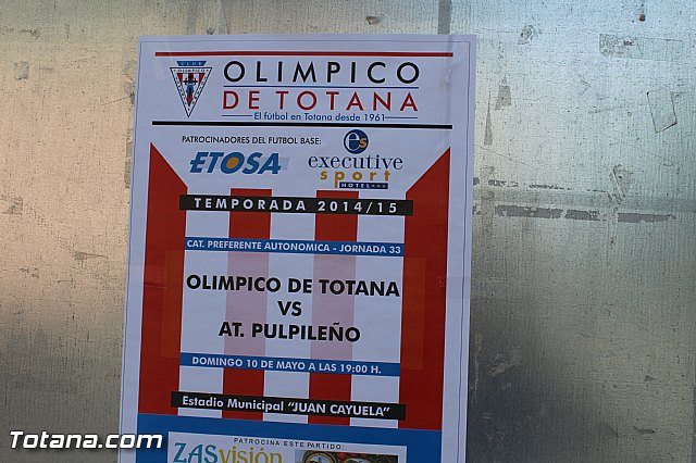 Olmpico de Totana Vs  At. Pulpileo (0-3) - 2