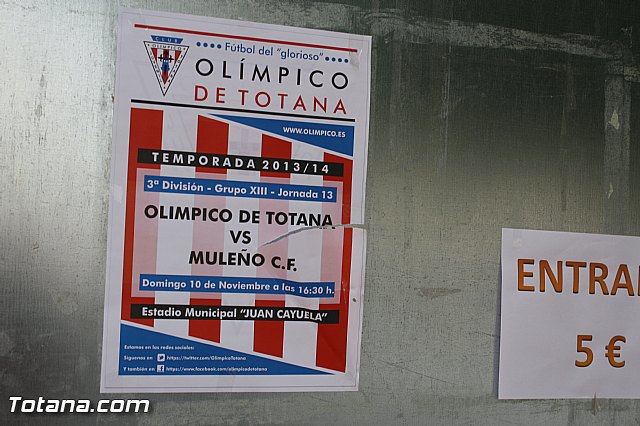 Club Olmpico de Totana Vs Muleo CF 2 - 2 - 2
