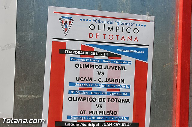 Olmpico de Totana Vs Atltico Pulpileo (0-1) - 2