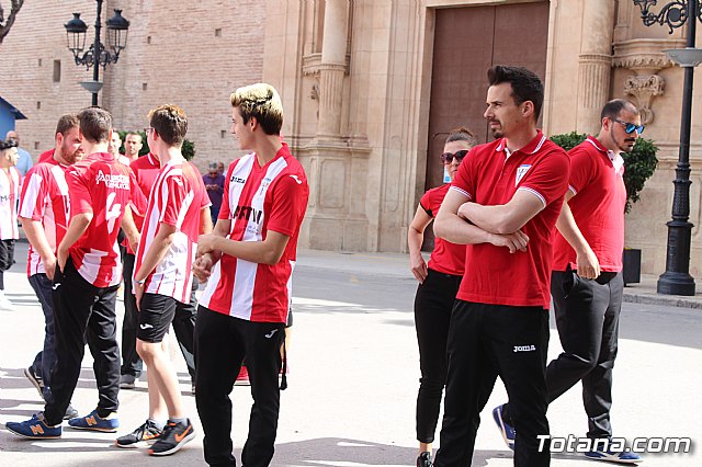 Recepcin institucional al Olmpico de Totana tras su ascenso a Tercera Divisin - 9