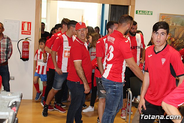 Recepcin institucional al Olmpico de Totana tras su ascenso a Tercera Divisin - 21