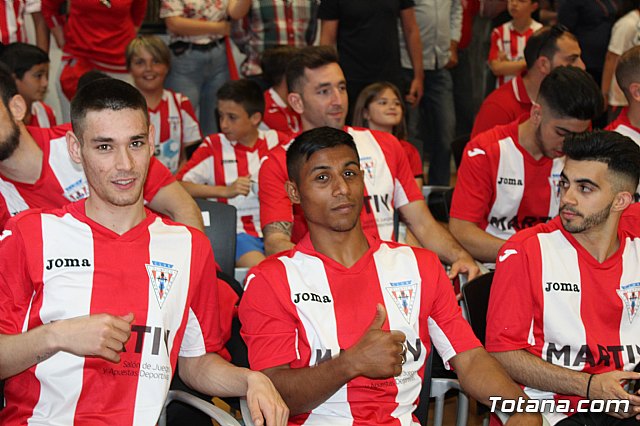 Recepcin institucional al Olmpico de Totana tras su ascenso a Tercera Divisin - 26