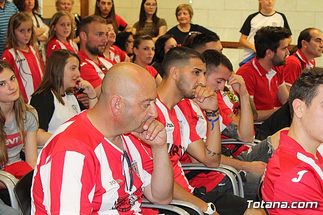 Recepcin institucional al Olmpico de Totana tras su ascenso a Tercera Divisin - 39