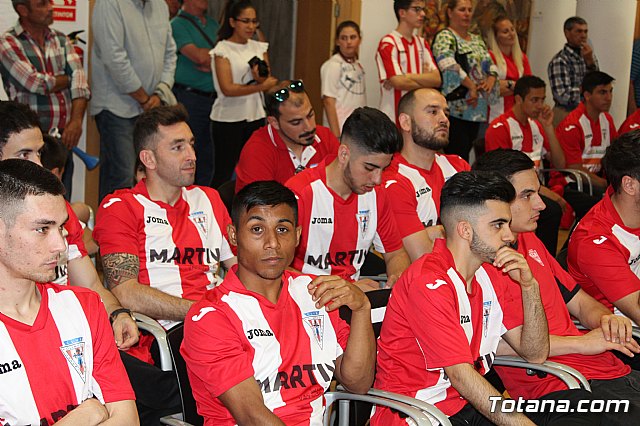 Recepcin institucional al Olmpico de Totana tras su ascenso a Tercera Divisin - 54