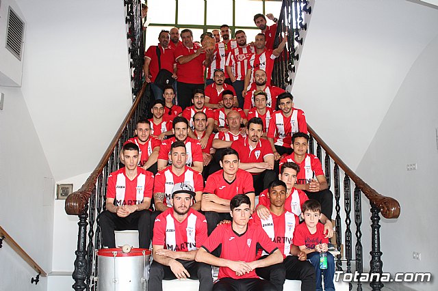 Recepcin institucional al Olmpico de Totana tras su ascenso a Tercera Divisin - 79