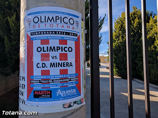 Olmpico de Totana - C.D. Minera (1-1) - 2