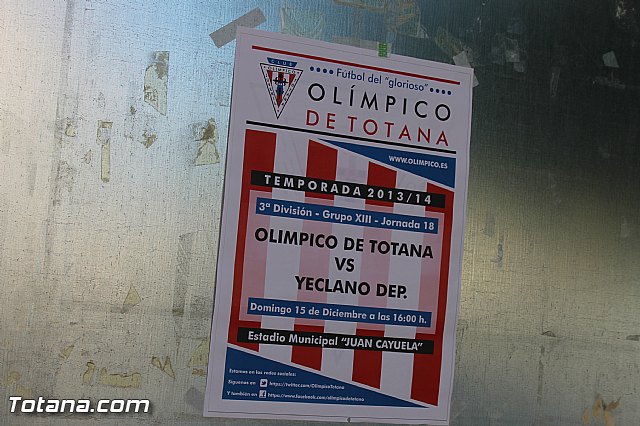 Olmpico de Totana Vs  Yeclano Dep. (0-4) - 2