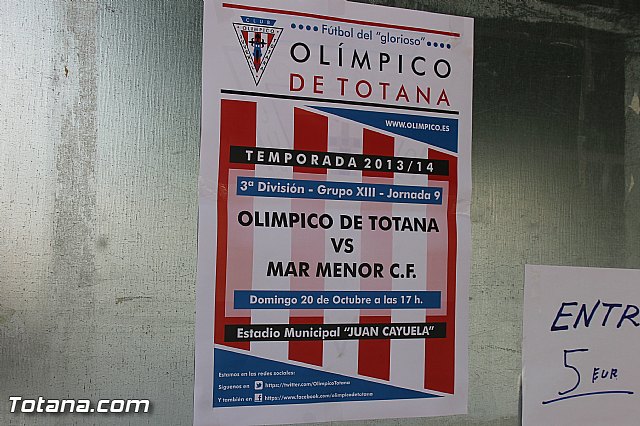 Olmpico de Totana Vs  Mar Menor CF (0-3) - 2