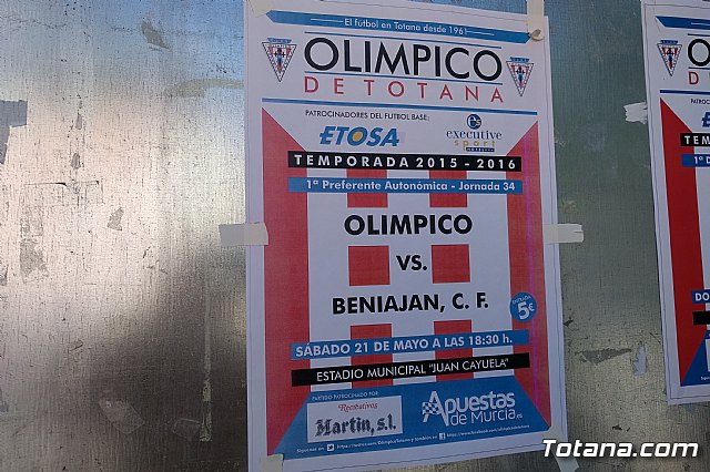 Olmpico de Totana - Beniajn C.F. (2-0) - 2