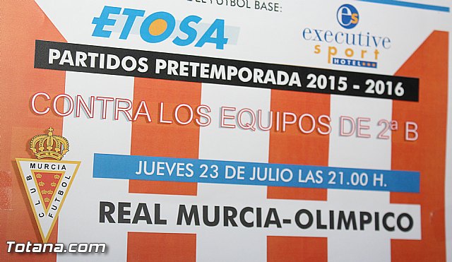 Inicio pretemporada Olmpico de Totana 2015-2016 - 2