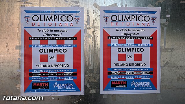 Olmpico Vs Yeclano Deportivo (0-6)  - 2