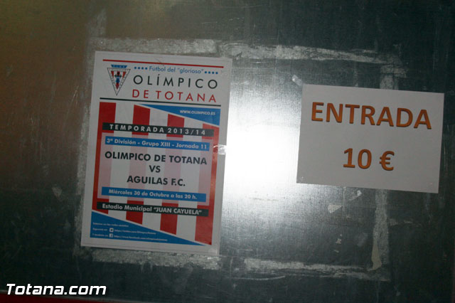 Olmpico de Totana Vs  CD guilas (1-2) - 2