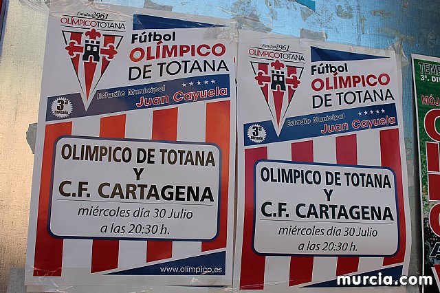 Amistoso  Olmpico de Totana Vs FC Cartagena (0-3) - 2