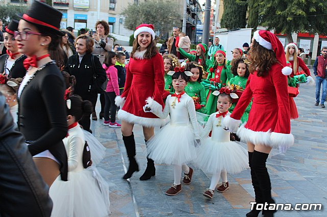 Visita de Papa Noel a Totana - Loles Miralles Estudio de Danza 2018 - 2