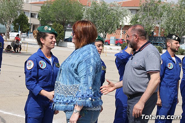 Salto Acrobtico de la Patrulla PAPEA con motivo del Da Mundial de las Lipodistrofias 2018 - 133