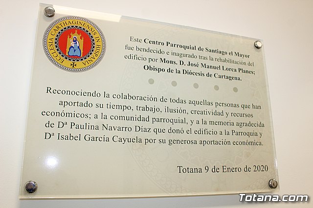 Inauguracin y bendicin Centro Parroquial Santiago el Mayor - 66
