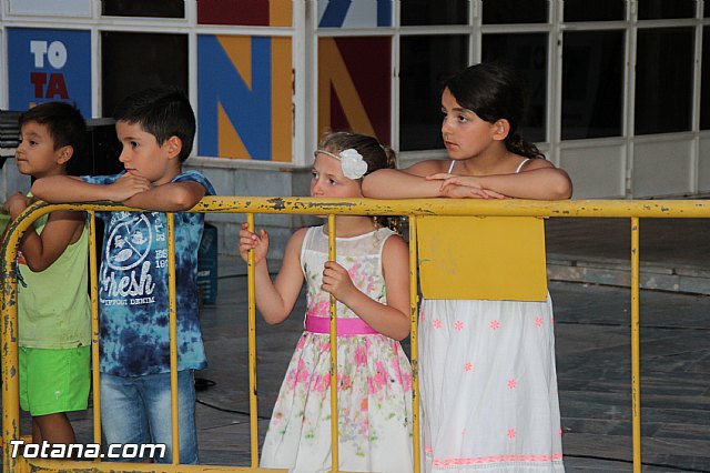 Exhibicin de patinaje. Club Patn Totana. Fiestas de Santiago 2016 - 22