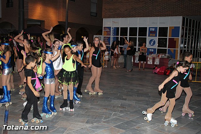 Exhibicin de patinaje. Club Patn Totana. Fiestas de Santiago 2016 - 74