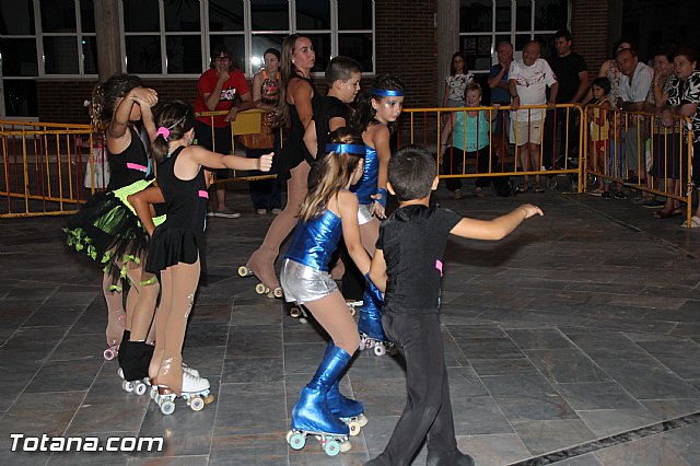 Exhibicin de patinaje. Club Patn Totana. Fiestas de Santiago 2016 - 76