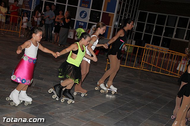Exhibicin de patinaje. Club Patn Totana. Fiestas de Santiago 2016 - 77