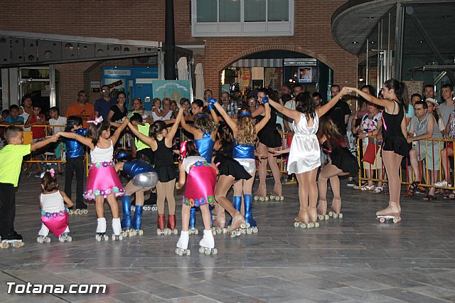 Exhibicin de patinaje. Club Patn Totana. Fiestas de Santiago 2016 - 78