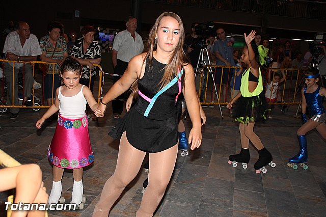 Exhibicin de patinaje. Club Patn Totana. Fiestas de Santiago 2016 - 81