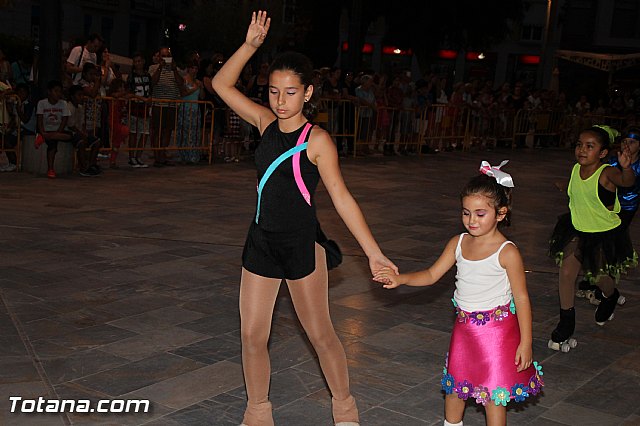 Exhibicin de patinaje. Club Patn Totana. Fiestas de Santiago 2016 - 84