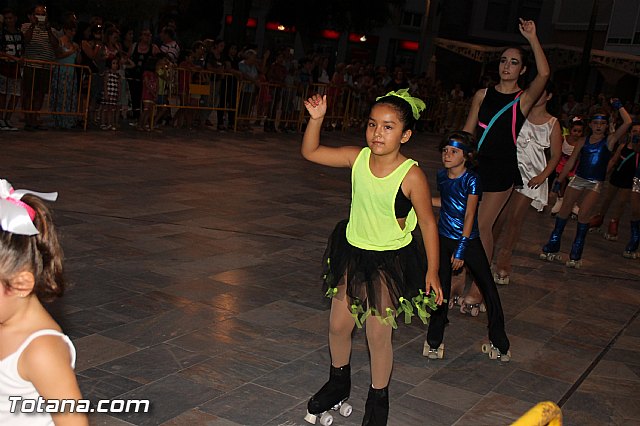 Exhibicin de patinaje. Club Patn Totana. Fiestas de Santiago 2016 - 85