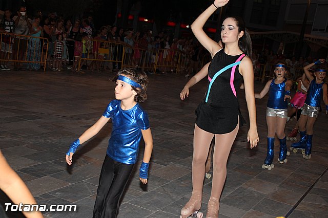 Exhibicin de patinaje. Club Patn Totana. Fiestas de Santiago 2016 - 86