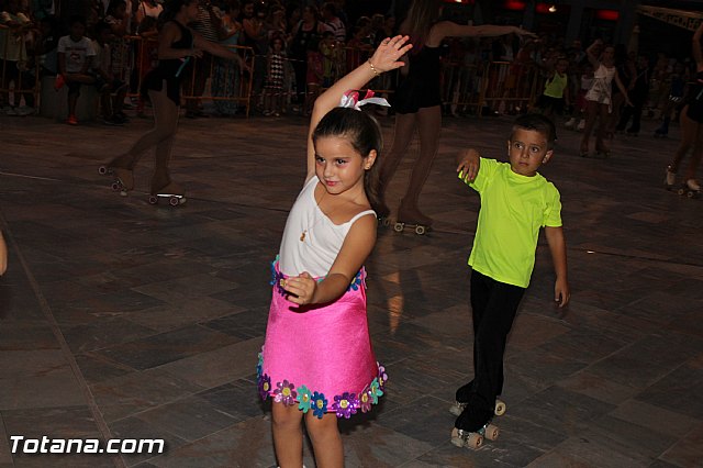 Exhibicin de patinaje. Club Patn Totana. Fiestas de Santiago 2016 - 88
