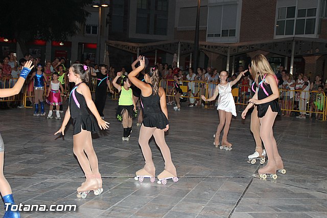 Exhibicin de patinaje. Club Patn Totana. Fiestas de Santiago 2016 - 89