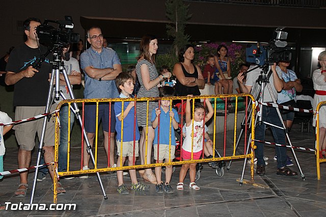 Exhibicin de patinaje. Club Patn Totana. Fiestas de Santiago 2016 - 91