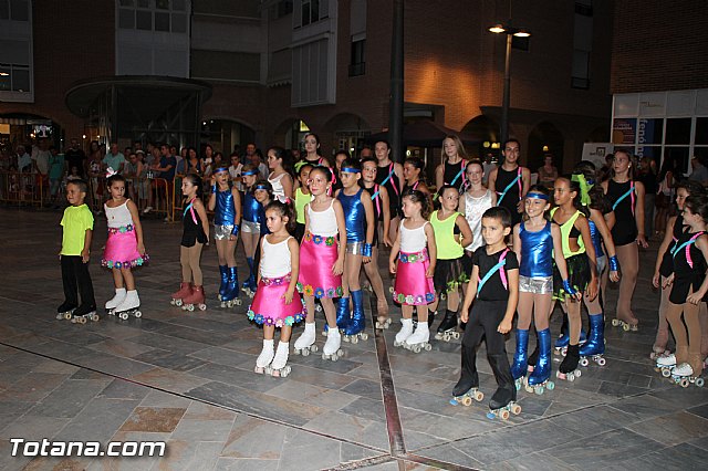Exhibicin de patinaje. Club Patn Totana. Fiestas de Santiago 2016 - 103