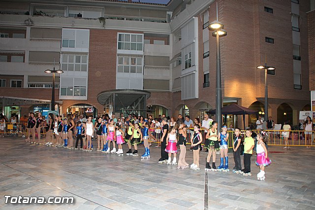 Exhibicin de patinaje. Club Patn Totana. Fiestas de Santiago 2016 - 108