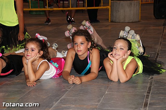 Exhibicin de patinaje. Club Patn Totana. Fiestas de Santiago 2016 - 111