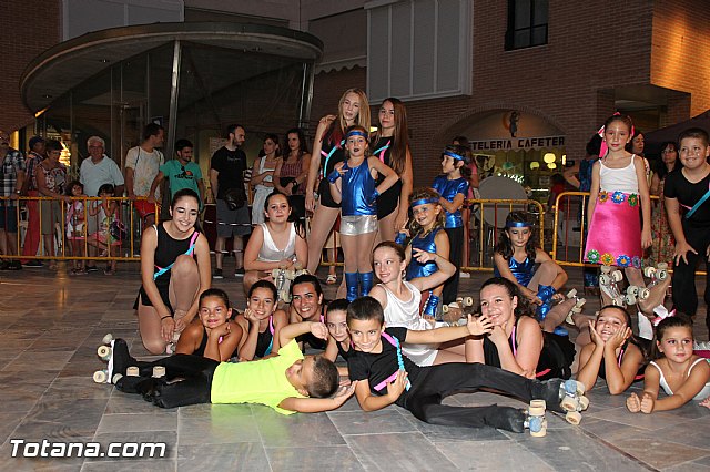 Exhibicin de patinaje. Club Patn Totana. Fiestas de Santiago 2016 - 112