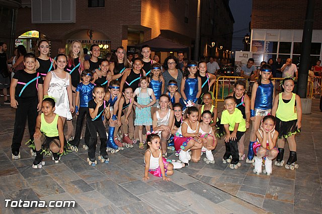 Exhibicin de patinaje. Club Patn Totana. Fiestas de Santiago 2016 - 117