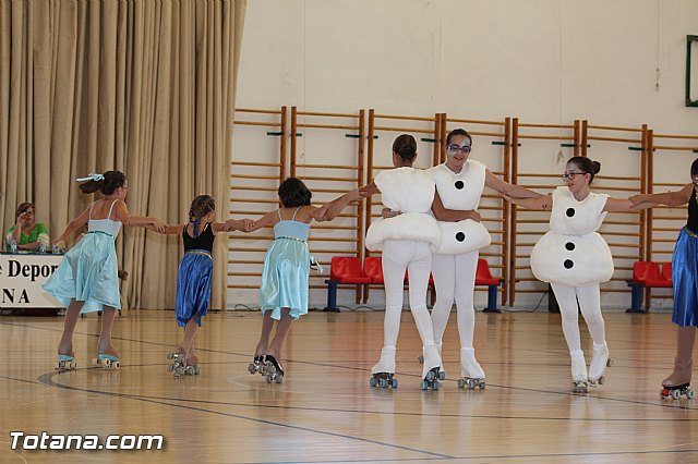 III Exhibicin de Patinaje Artstico, organizada por el Club Patn Totana 2015 - 20