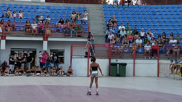 Exhibicin de patinaje artstico - Fiestas de Santiago 2015 - 10