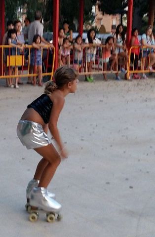 Exhibicin de patinaje artstico - Fiestas de Santiago 2015 - 13