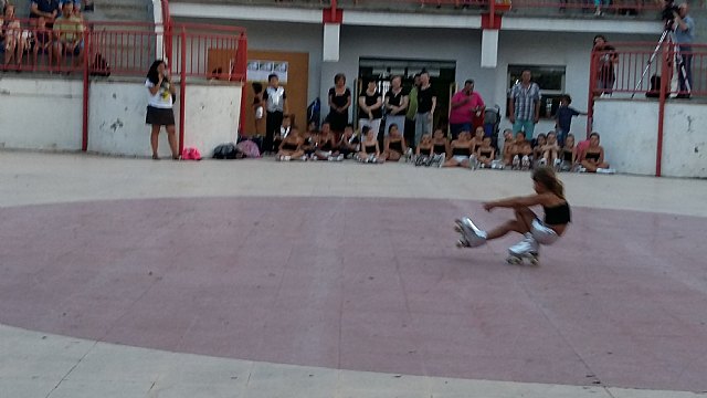 Exhibicin de patinaje artstico - Fiestas de Santiago 2015 - 18